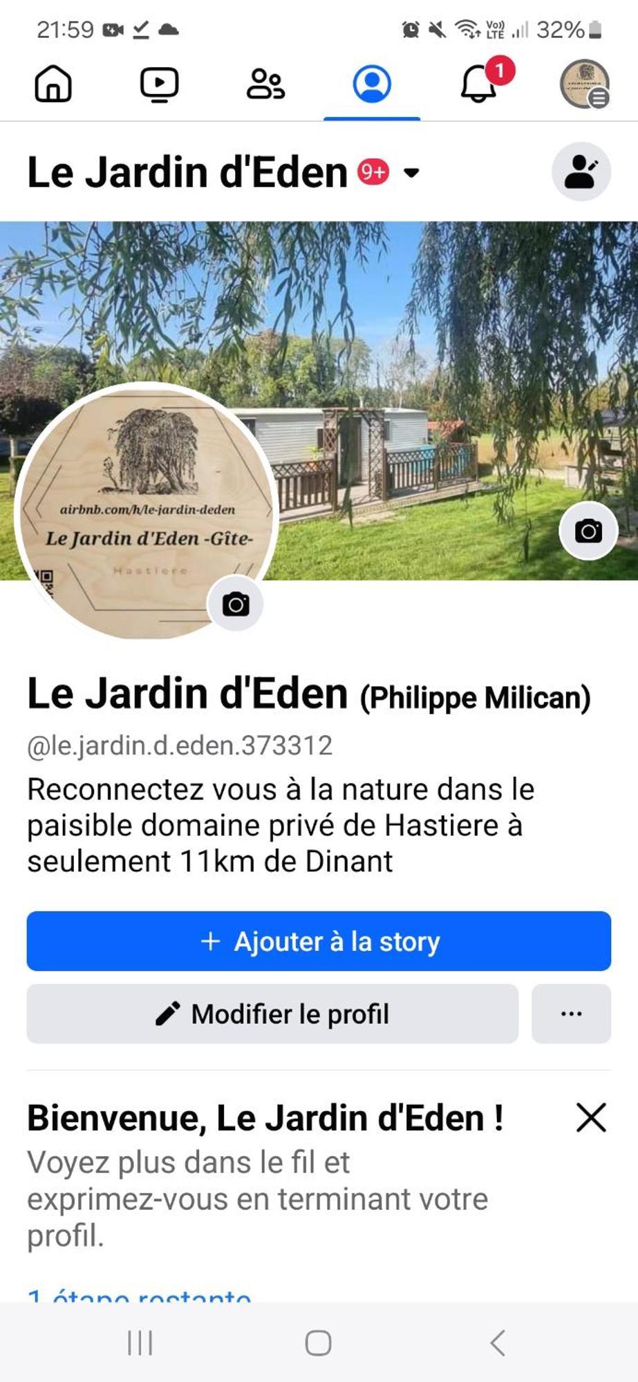 Hastiere-par-delaAu Jardin D'Eden别墅 外观 照片